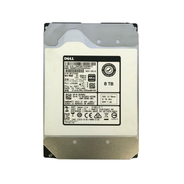 HDD SAS 8TB 3.5″ 12Gb 7200rpm